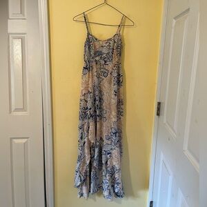 Free People Floral Maxi Dress